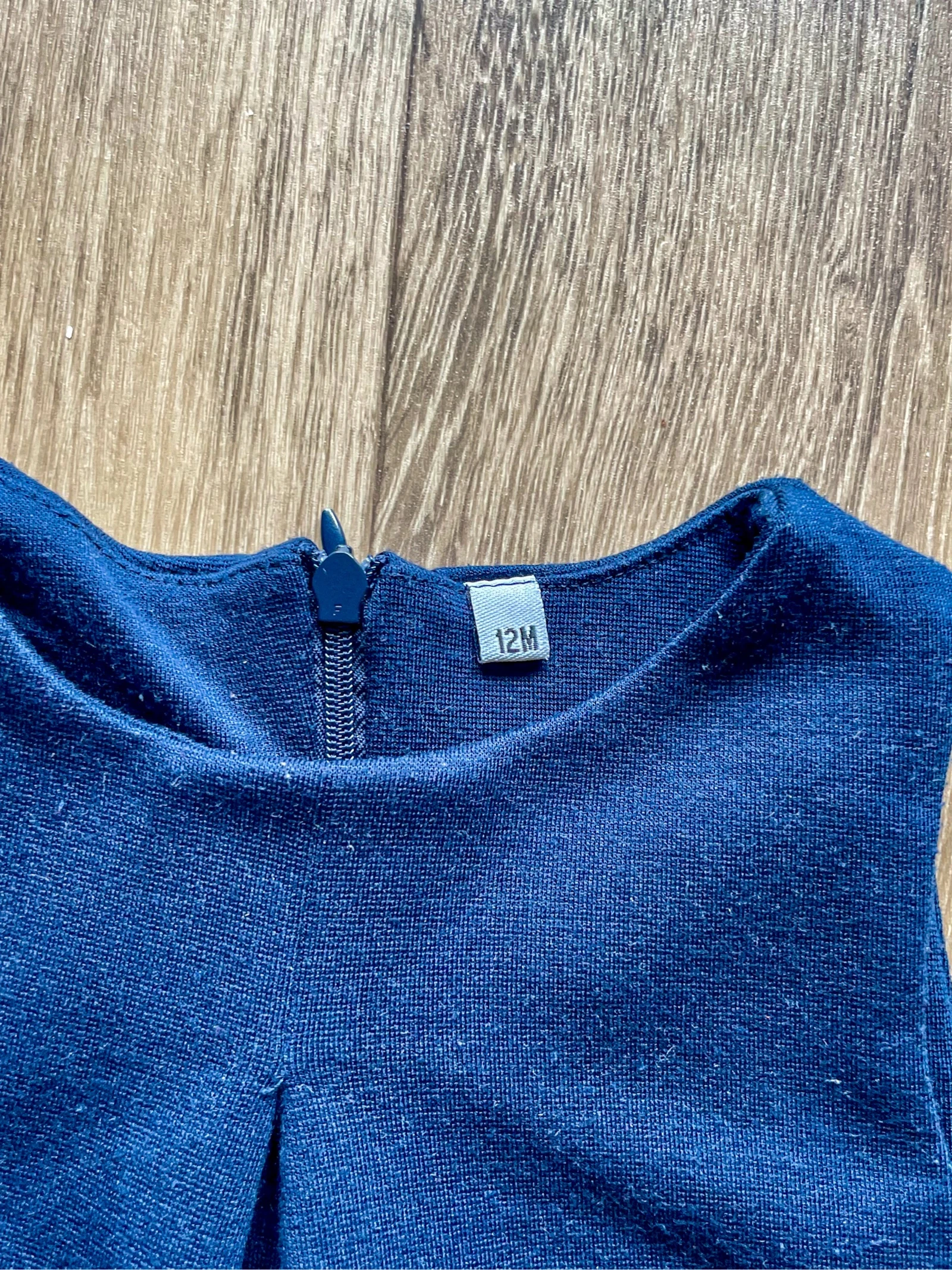 Navy blue dress size 12 months – photo 2